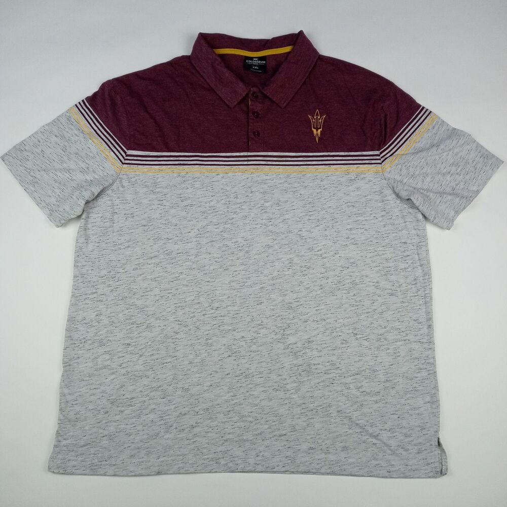 Arizona State Sun Devils ASU Polo Shirt NCAA Men's Size 2XL